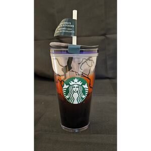 NWT Starbucks Raven Glow in the Dark Tumbler